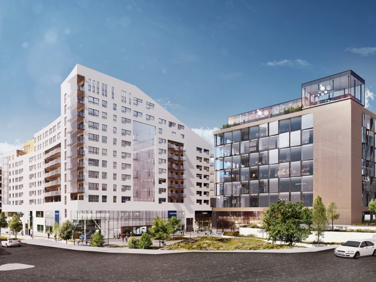 Stora Frösunda 2, Zengun AB, Nyproduktion Flerbostadshus Solna