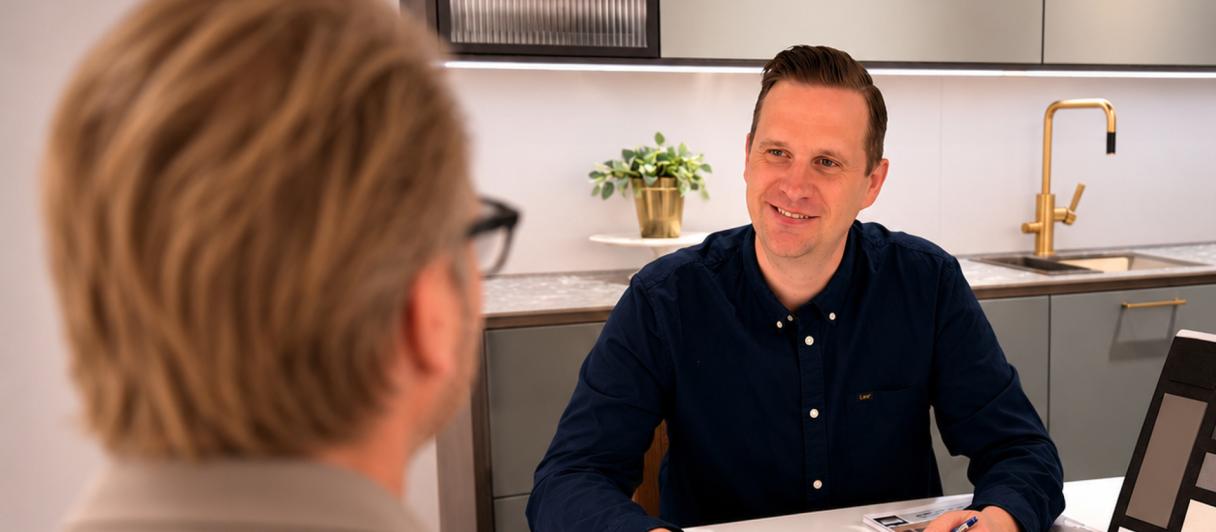 Kundmöte med Martin Anell på Puustelli Kungens Kurva