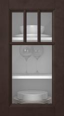 Björklucka, Woody, PP25KA, Mörkbrun (clear glas)