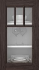 Eklucka, Woody, PP25KA, Pecan (clear glas)