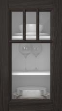 Eklucka, Woody, PP25KA, Espresso (clear glas)