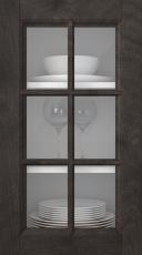 Björklucka, Woody, PP25RU, Espresso (clear glas)