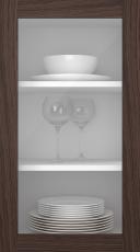 Eklucka, Frame, PP60LA, Pecan (clear glas)