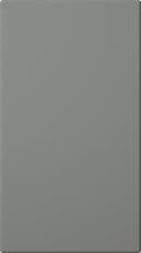 Målad lucka, Round, SM60, Dust Grey