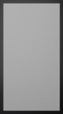 Aluminiumramlucka, Mist, TAL20, Svart (Metallisk silver)