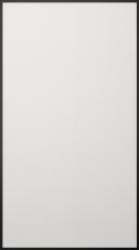 Aluminiumramlucka, Light, TAL30, Svart (Pärlemor, vit)