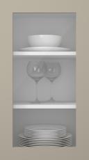 Målad lucka, Style, TM40LA, Dune (clear glas)