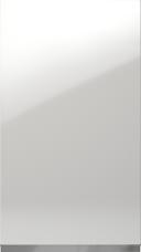 Lackad lucka, Variant, TML874A, White, highgloss (ph50 MetalGrey handtag)