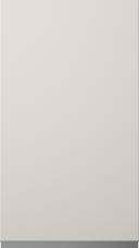 Lackad lucka, Variant, TML874A, Seashell white, matt (ph41 svart handtag)