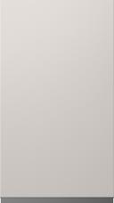 Lackad lucka, Variant, TML874A, Light grey, satin  (ph41 svart handtag)