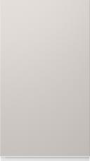 Lackad lucka, Variant, TML874A, Light grey, satin (ph49 vitt handtag)