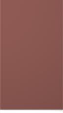 Lackad lucka, Variant, TML874A, Rusty red, matt  (ph49 vitt handtag)