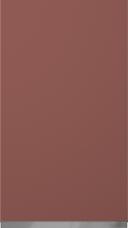 Lackad lucka, Variant, TML874A, Rusty red, matt  (ph50 MetalGrey handtag)