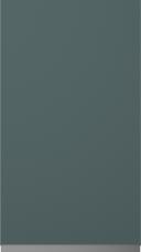Lackad lucka, Variant, TML874A, Stone green, matt (ph41 svart handtag)