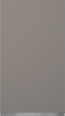 Lackad lucka, Variant, TML874A, Fossil grey, matt  (ph50 MetalGrey handtag)