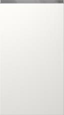 Lackad lucka, Variant, TML874Y, White, satin (ph50 MetalGrey handtag)