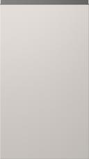 Lackad lucka, Variant, TML874Y, Light grey, satin (ph41 svart handtag)