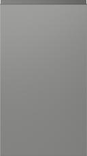 Lackad lucka, Variant, TML874Y, Dust grey, satin (ph41 svart handtag)
