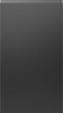 Lackad lucka, Variant, TML874Y, Jet black, satin (ph41 svart handtag)