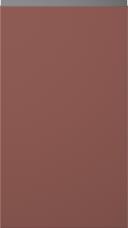 Lackad lucka, Variant, TML874Y, Rusty red, matt (ph41 svart handtag)