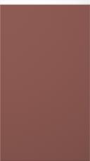 Lackad lucka, Variant, TML874Y, Rusty red, matt (ph49 vitt handtag)