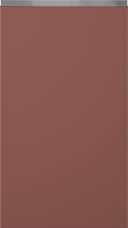 Lackad lucka, Variant, TML874Y, Rusty red, matt (ph50 MetalGrey handtag)