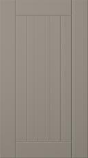 Målad lucka, Stripe, TMU11, Stone Grey