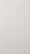 Målad lucka, Stripe, TMU11, Arctic White