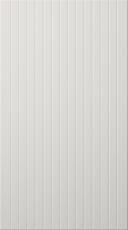 Målad lucka, Groove, TMU73, Arctic White