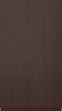 Specialfanerlucka, M-Living, TP26PSA, Mörkbrun