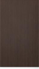 Specialfanerlucka M-Classic TP43P4A, Mörkbrun (ph49 vit handtag)