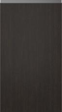 Specialfanerlucka M-Classic TP43P4Y, Mörk choklad (ph41 svart handtag)