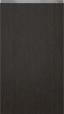 Specialfanerlucka M-Classic TP43P4Y, Mörk choklad (ph50 MetalGrey handtag)