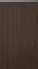 Specialfanerlucka OakLook M-Classic TP43P4Y, Chestnut (ph41 svart handtag)
