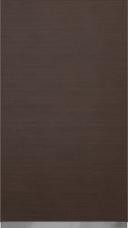 Specialfanerlucka M-Classic TP43V4A, Mörkbrun (ph50 MetalGrey handtag)