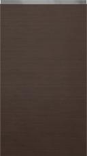 Specialfanerlucka M-Classic TP43V4Y, Mörkbrun (ph50 MetalGrey handtag)