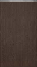 Specialfanerlucka Classic TP47P4Y, Chestnut (ph50 MetalGrey handtag)