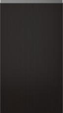 Specialfanerlucka OakLook Classic TP47P4Y, Mörk choklad (ph41 svart handtag)