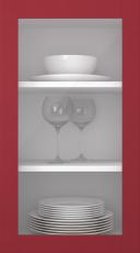 Björklucka, Elegant, TP60LA, Cranberry (clear glas)