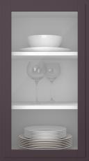 Björklucka, Format, TP68LA, Aubergine (clear glas)