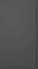 Specialfanerlucka, M-Format, TP68P, Graphite Grey
