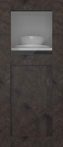 Björklucka, M-Concept, WS21KPOLA, Espresso (clear glas)