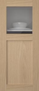 Eklucka, M-Concept, WS21KPOLA, Ljus ek (clear glas)