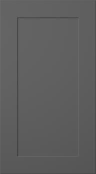 Målad lucka, Bravura, PM16, Graphite Grey