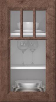 Björklucka, Softline, PP23KA, Pecan (clear glas)