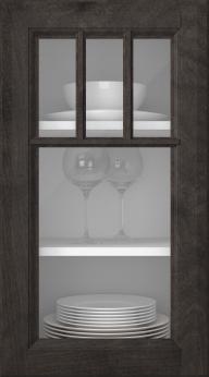 Björklucka, Softline, PP23KA, Espresso (clear glas)