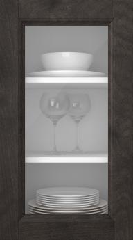 Björklucka, Woody, PP25LA, Espresso (clear glas)