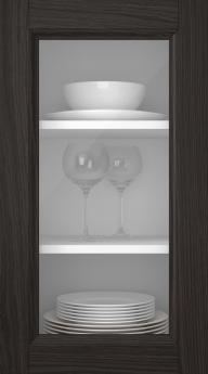 Eklucka, Woody, PP25LA, Espresso (clear glas)