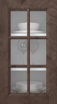 Björklucka, Woody, PP25RU, Hazelnut (clear glas)