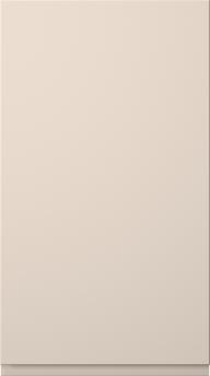 Målad lucka, Moment, TM85A, Vanilla Cream